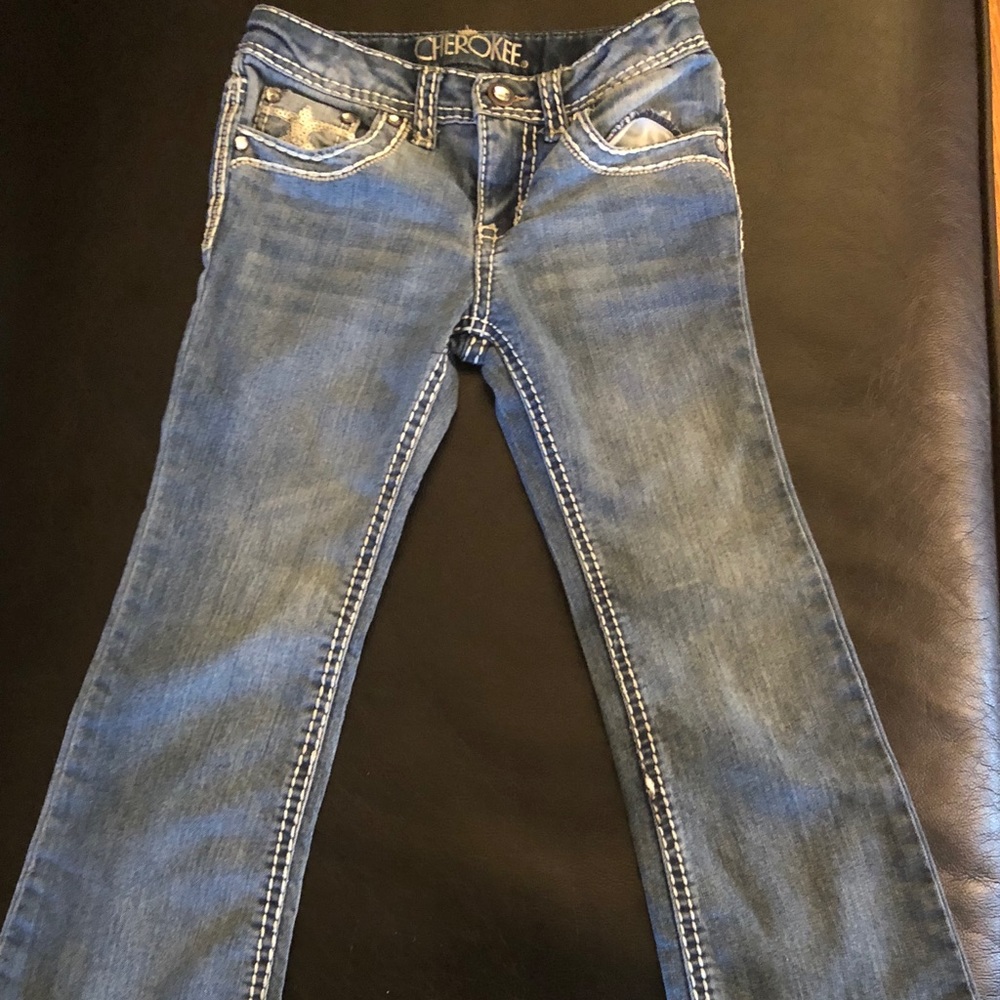 Cherokee jeans size 6 girls